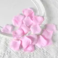Pétales de rose artificiels roses, pétales de fleurs en soie pour mariage fête déco, 100p - Rose Uni