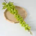 Fausse branche de fleur de pied d'loup verte jacinthe mariage fête décoration accessoire - Vert