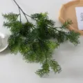 Branche de pin artificielle plante verte faux feuilles pour mariage decoration de maison - Vert