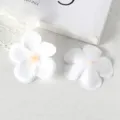 Cabezas de flores de begonias artificiales blancas kit DIY para accesorios de boda. - Blanco