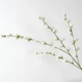 Branche de delphinium cloche blanche artificielle pour décoration de mariage variante - Blanc