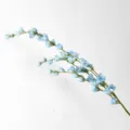 Fausse branche de fleur de pied d'alouette bleue pour la déco de mariage maison SKU - Bleu clair