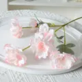 Bouquet de Fleurs de Pivoine Artificielles à 6 Têtes Rose Décoration de Mariage Maison - Rose