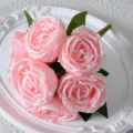 7-têtes bouquet de roses artificielles roses, fleurs en soie pour décoration de mariage et accessoires. - Rose