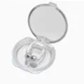 Anti-snoring nose clip with magnetic therapy in a clear portable storage case for better sleep. - Anti-Snoring Device