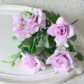 Bouquet de fleurs de rose en soie artificielle violet de rêve pour maison mariage fête photo - Violet