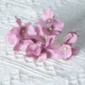 Artificial purple hydrangea flower heads DIY handmade hair accessories material home decor fake flowers - Morandi Purple