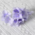 Purple artificial hydrangea flower heads for DIY hair accessories and home decoration 1pc - Light Purple