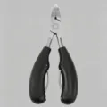 Ergonomic heavy-duty nail clipper nipper for thick or ingrown toenails, stainless steel. - Olecranon Nail Clipper / Black