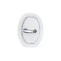 Car door lock buckle rubber cover anti-collision pad for car interior accessories - White
