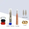 34-piece sewing kit with needles, threads, seam ripper, threaders and thimbles for daily repairs. - 34-Piece Set