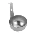 Stainless Steel Poached Egg Cooker Egg Poacher Strainer with Hook Kitchen Tools! - Hanging Ear Egg Boiler Mold
