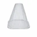 Clear Plastic Plant Cloche Protector Anti-Frost Seedling Cover Greenhouse Dome 19x19x18cm - 1 Piece/Pack / White