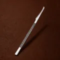 Traditional Chinese style pedicure knife for callus and dead skin removal with metal blade. - Patterned Pedicure Knives