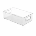 Clear acrylic desktop storage box organizer for cosmetics, snacks, and small items. - Large (1pc) / Clear