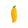 Cute mango shaped eraser for students, creative rubber stationery, clean and smudge-free wiping tool. - Mango (OPP Bagged)