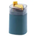 Automatic push-type toothpick dispenser box container for home kitchen restaurant tabletop use storage - Nordic Blue