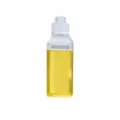 Clear plastic squeeze oil bottle 500ml, kitchen cooking oil dispenser with measurement lines. - 500ml
