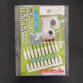 10-pack white mini showerhead hole cleaning brushes for anti-clogging and maintenance - Card Packaging / 10 Pieces Set / White