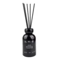 Flacon diffuseur de parfum noir 220ml avec tiges pour aromathérapie et décoration salon - Noir