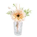 Duftdiffusor mit künstlicher afrikanischer Chrysantheme und Glasvase für die Heimdekoration. - 170ml / Wahre Selbst