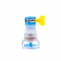 Kitchen faucet filter splash-proof water nozzle extension adapter with filter balls blue new - Large 4th Gen - Blue