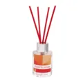 Bunter Raumduft mit roten Stäbchen und Glasflasche für Zuhause und Büro Dekoration. - Parfüm-Liebhaber / 50ml