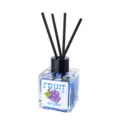 Blue Liquid Flameless Reed Diffuser Grape Scented Home Fragrance 50ml Aroma Bottle - Grapes