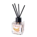 Fruchtiger Duft-Diffusor 50ml mit schwarzen Stabchen im Glasflakon fur das Zuhause. - Hami-Melone