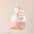 Mesh rose hanging sachet for wardrobe aromatherapy, fresh style air freshener and gift bag. - Orange-Jasmine