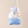 Net hangend zakje met trekkoord en label, frisse luchtverfrisser voor kledingkast en garderobe. - Blauw - Osmanthus