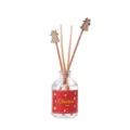 Kerst geurdiffuser set 50ml met houten bel stokjes voor sfeervolle huisdecoratie en aroma. - Wilde Bluebell