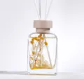 Difusor de varillas de vidrio con flores secas, fragancia para el hogar de 100ml para decoración. - Osmanto