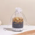 Car charcoal sachet with nano mineral crystals for odor and formaldehyde removal - Yellow-Osmanthus / 300g/Bag