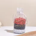 High-efficiency nano mineral crystal air purifying sachet in a white lace mesh bag - Orange-Jasmine / 300g/Bag