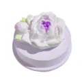 Difusor de aroma de jazmín de yeso para coche, decoración de perfume de flor blanca. - Púrpura - Adorno de jazmín (sin fragancia)