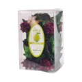 Sachet de potpourri de fleurs séchées en coquille de coton naturelle pour parfum d'intérieur - Pomme