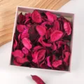 Decorative pink dried flower petals potpourri for home aromatherapy and fragrance DIY craft. - Rose / 500g Pack / Rose Red
