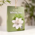 Hanging white tea scented sachet for wardrobe, long-lasting home aromatherapy fragrance bag. - White Tea Joy