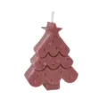 Weihnachtsbaum Duftkerze als Weihnachtsgeschenk, dekorative Wachskerze mit Stern, rot. - Weihnachtsbaum - Braun (Amerikanischer Kaffee)