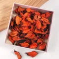 Colored dried cotton shell potpourri aromatherapy raw material for home fragrance sachet. - Orange