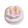 Gypsum flower aroma diffuser stone cute pink floral car interior ornament air freshener - Pink - Jasmine Ornament (Unscented)