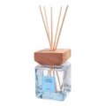 500ml glass reed diffuser set for home and hotel room indoor fragrance with wooden cap. - Blue Bottle English Pear & Freesia / 500ml