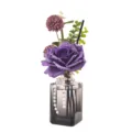 Luxus Rosen Duftstäbchen Set für Zuhause Schlafzimmer Dekorative Raumduft Aroma Geschenke. - Violett