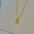 Elegante Halskette mit Doppelherz-Anhänger aus 18 Karat vergoldetem Edelstahl für Damen - Eingelegte doppelte Herzen