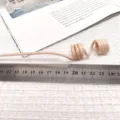 Curled rattan diffuser reed accessory for essential oils, natural wood decorative aroma stick - Twisted Rattan Branch (Large)