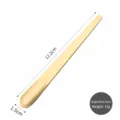 Golden stainless steel dessert spoon ice cream spoon, elegant tableware, 12.2cm long, 12g. - Ice Cream Spoon (Glossy) / S / Gold