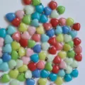 pendentif coeur en cristal coloré 20mm collier bijoux accessoires diy cadeaux lot - Cœur / 20x20x10mm 1 Pièce