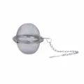 Stainless steel tea infuser spice ball seasoning filter with chain for soup kitchen 6cm - Small (5cm)
