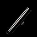 Stainless steel rolling pin, 33cm baking tool for pastry, dumpling skin, kitchen utensil. - Medium (33x2.5cm)